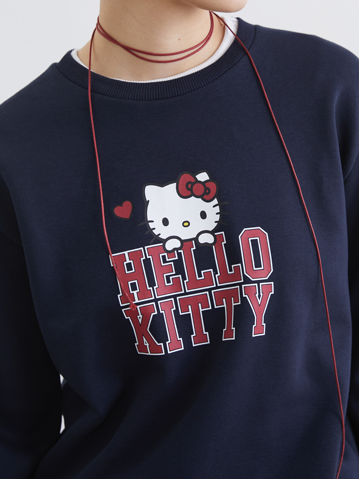 XSIDE Hello Kitty Printed Women's Thick Sweatshirt - S6KM60Z8-CRP