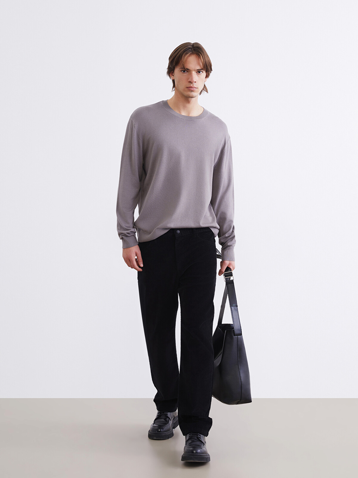 LCW Vision Crew Neck Men's Knitwear Sweater - S6KQ25Z8-E6F | LC
