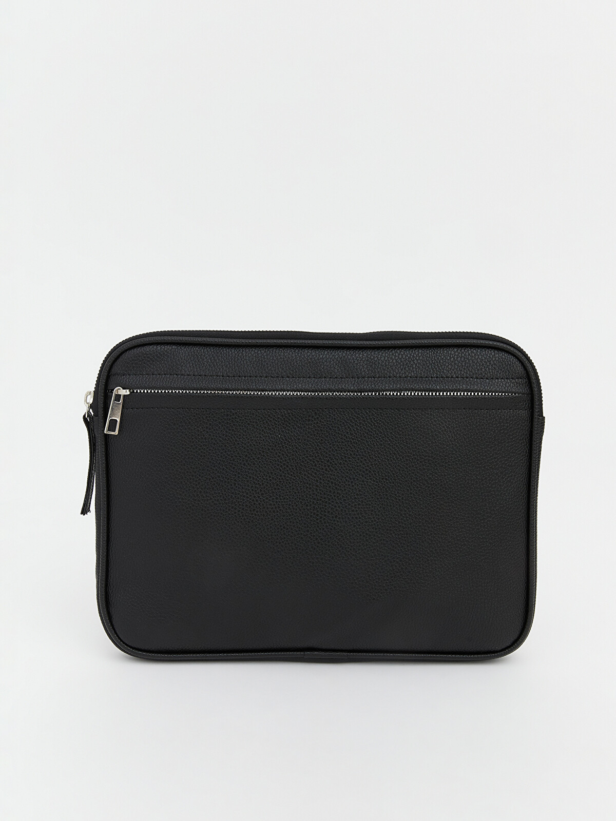 LCW ACCESSORIES Siyah Deri Görünümlü Erkek El Çantası - S6KR21Z8
