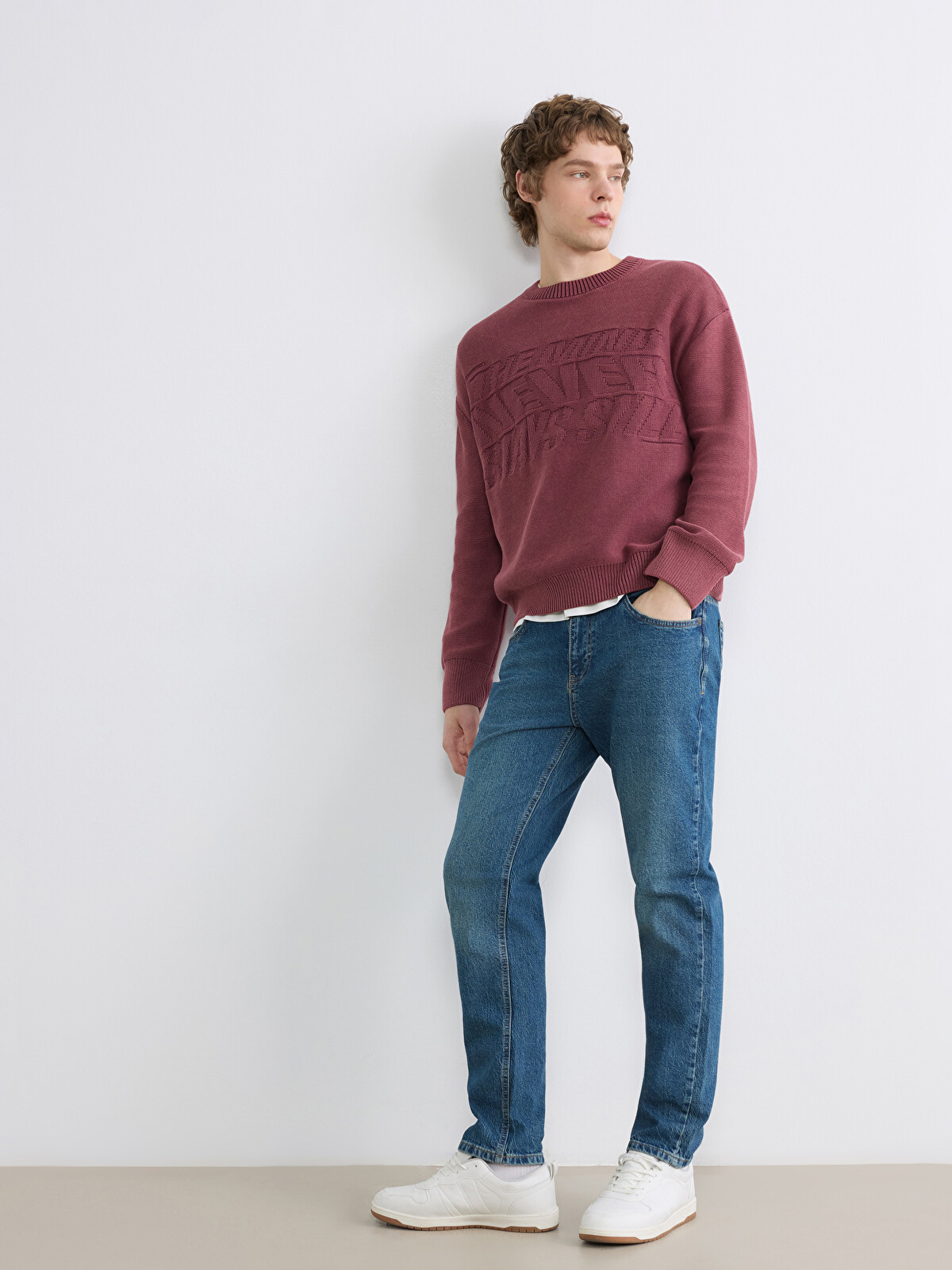 LCW Jeans Yeşil 700 Straight Fit Erkek Jean Pantolon - S6KS27Z8