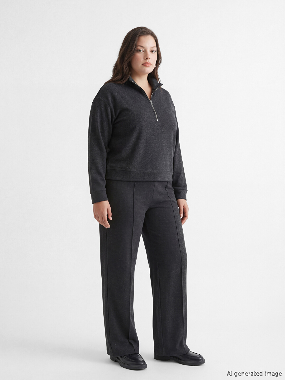 LCWAIKIKI Classic Women's Patterned Sweatpants with Elastic