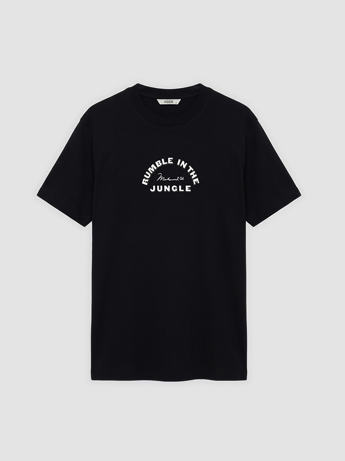 XSIDE Bisiklet Yaka Muhammed Ali Baskılı Erkek Tişört - S6KY45Z8