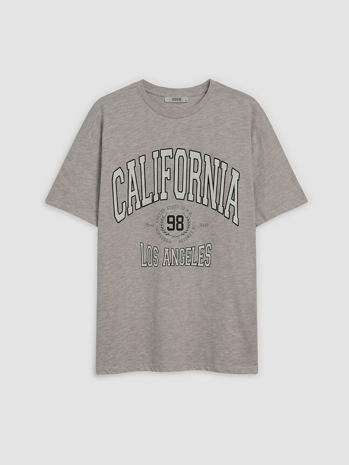 XSIDE Crew Neck California Printed Women's T-shirt - S6KY78Z8-CY9