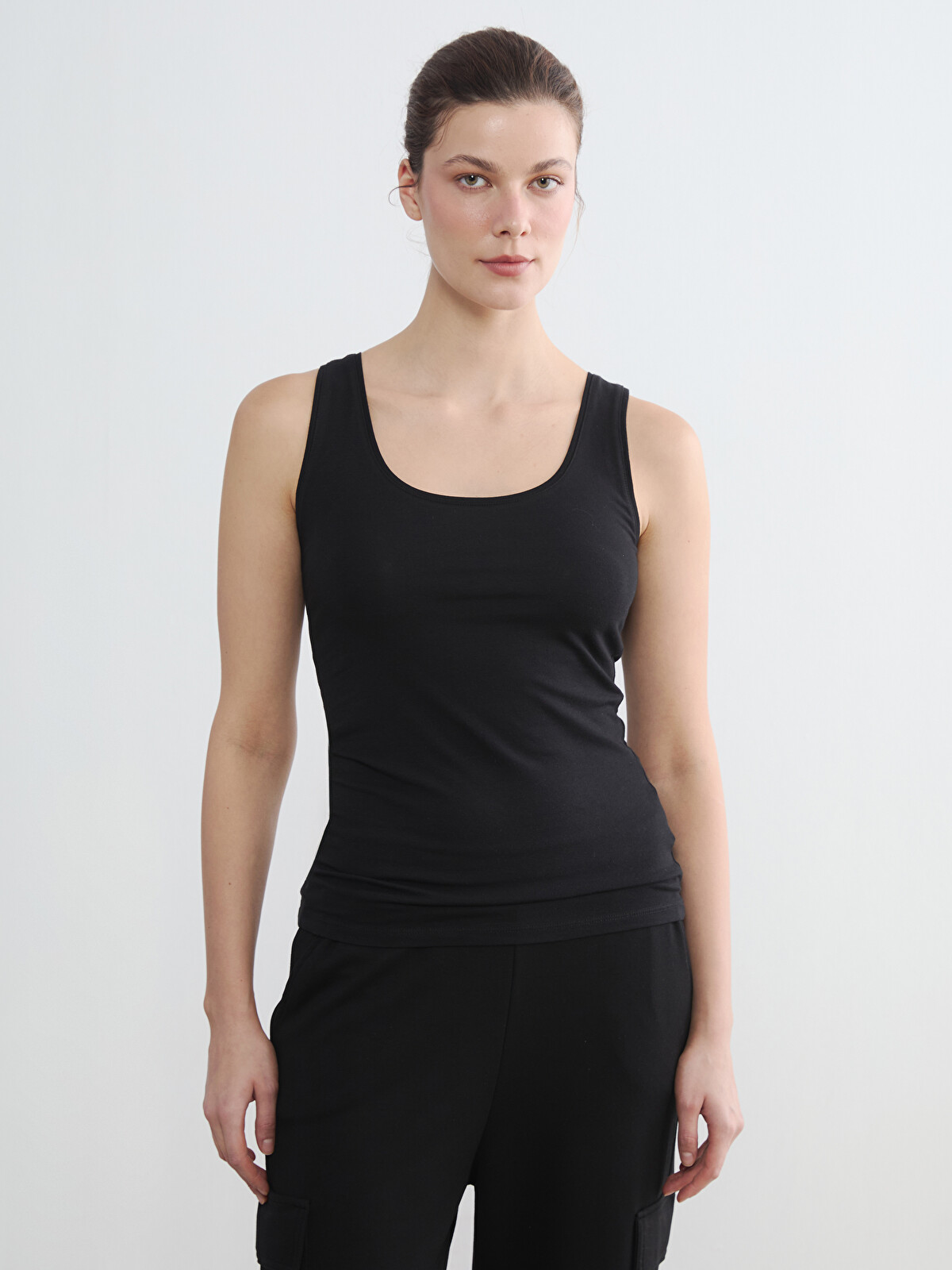 LCW EVERYDAY U Neck Women's Tank Top