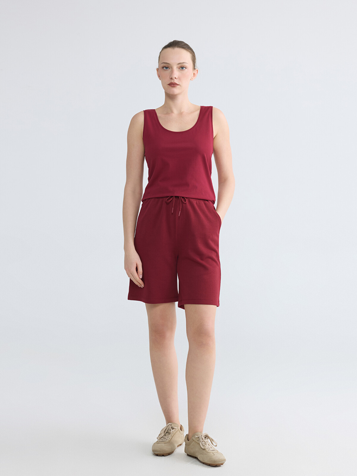 LCW EVERYDAY Débardeur Femme à Encolure U