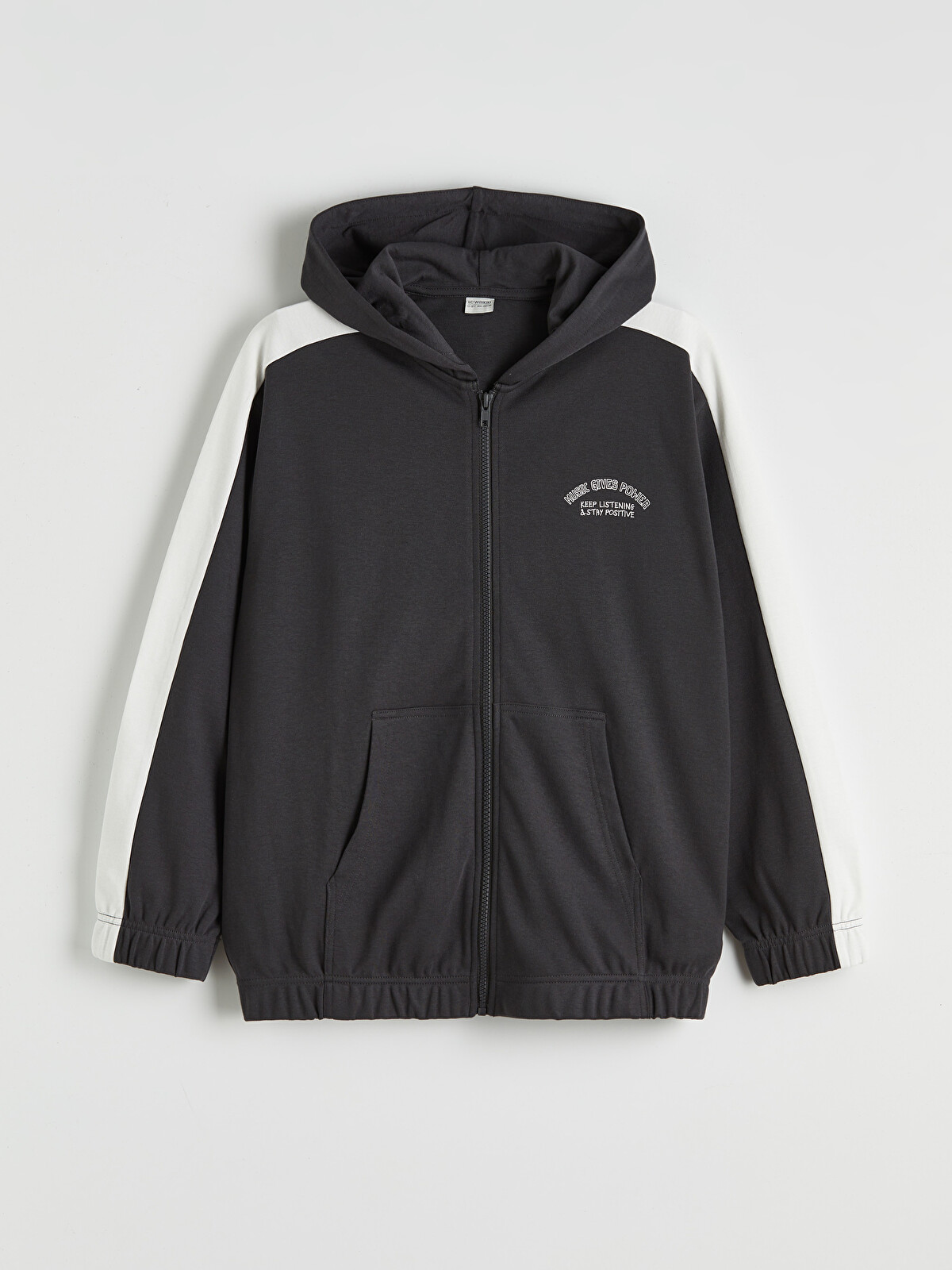 LCW Kids Hooded Boys' Zip-Up Sweatshirt - S6L624Z4-R4Q | LC Waikiki