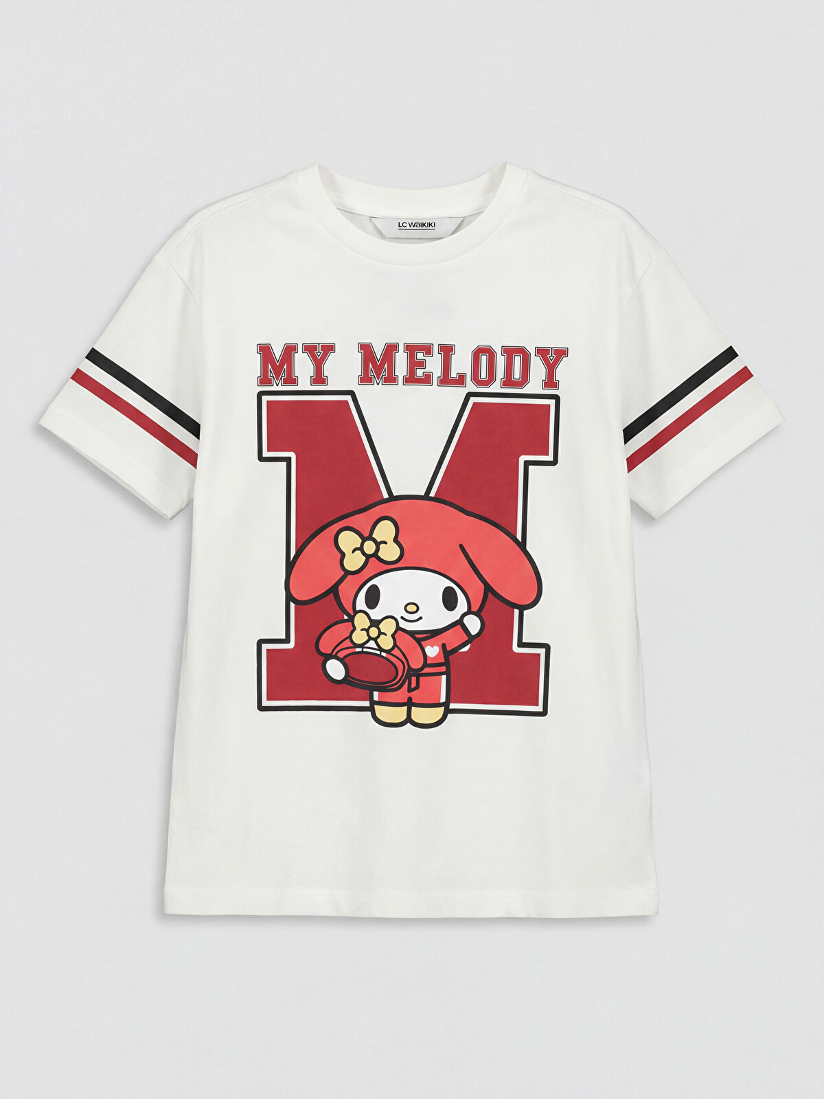 LCW Kids Beyaz My Melody Baskılı Kız Çocuk Tişört - S6LO37Z4-R9J | LCW