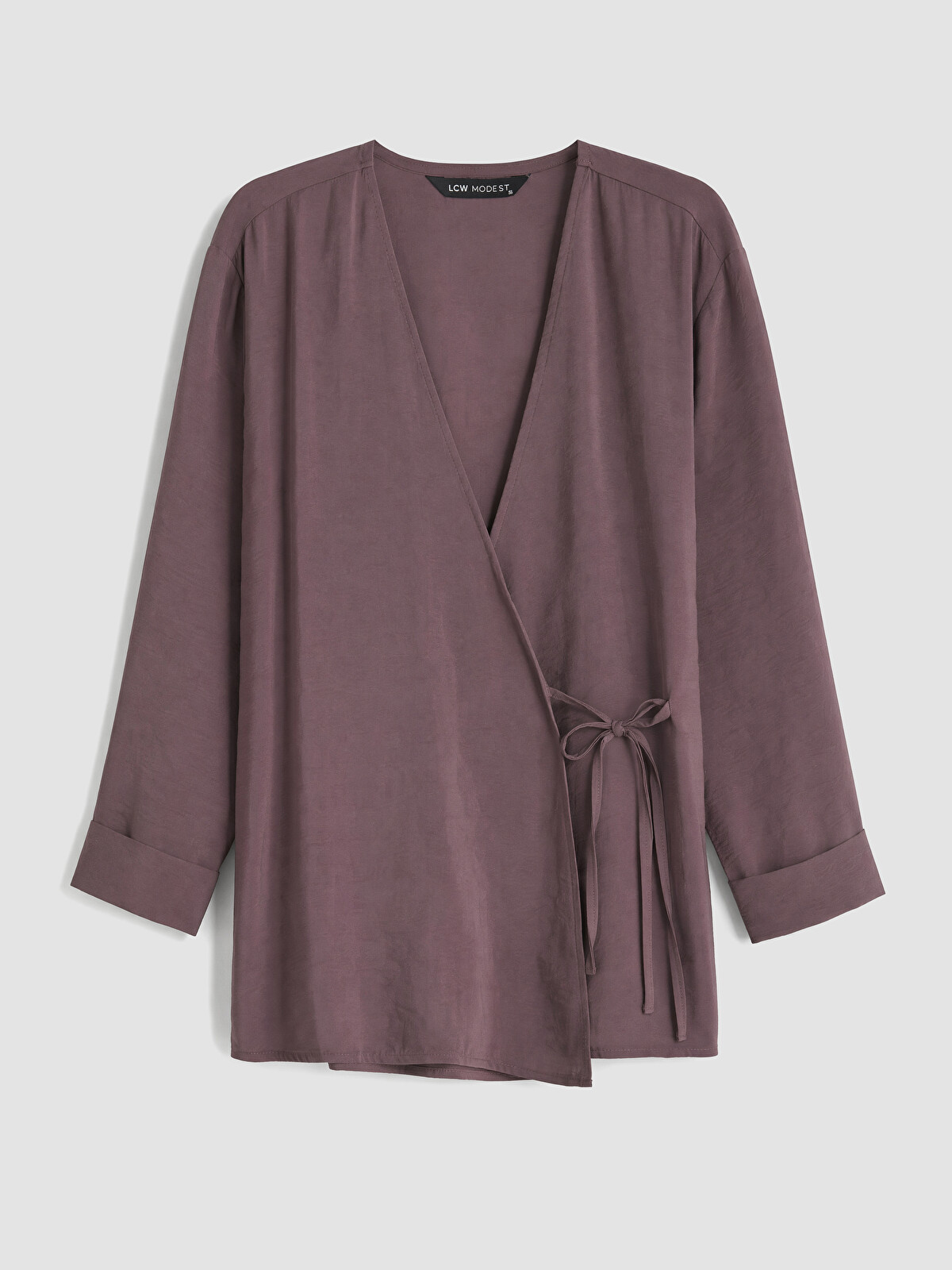 LCW Modest Dokulu Modal Karışımlı Kadın Kimono