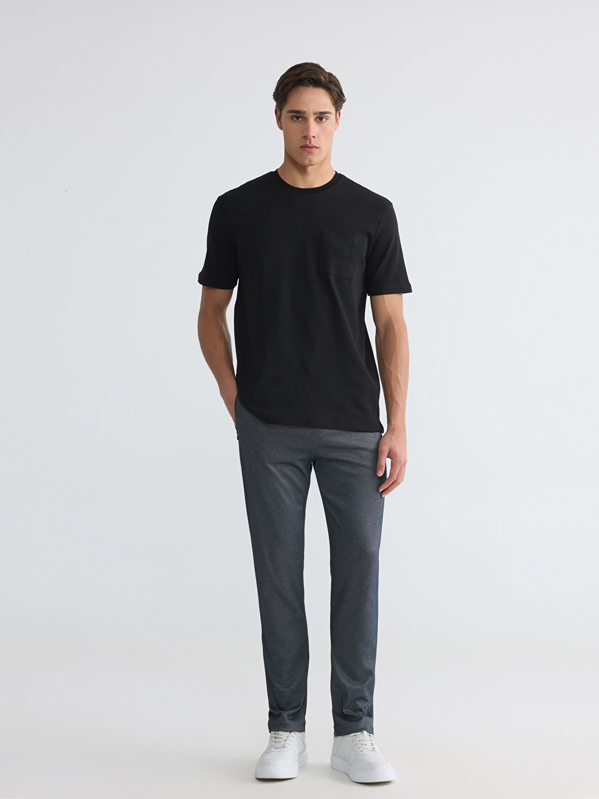 LCWAIKIKI Classic Lacivert Regular Fit Erkek Eşofman Altı