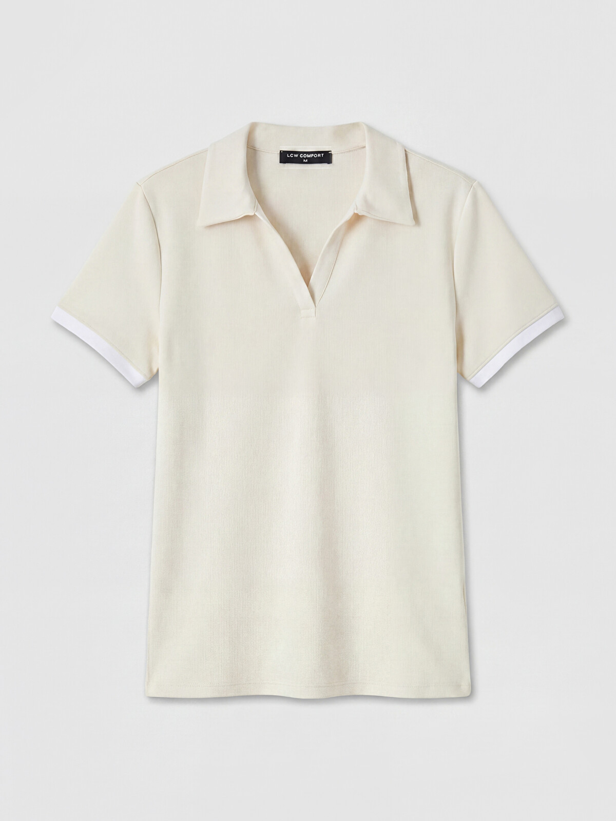 LCW Comfort Polo Yaka Kadın Tişört