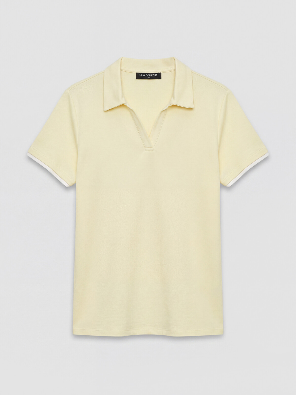 LCW Comfort Polo Yaka Kadın Tişört