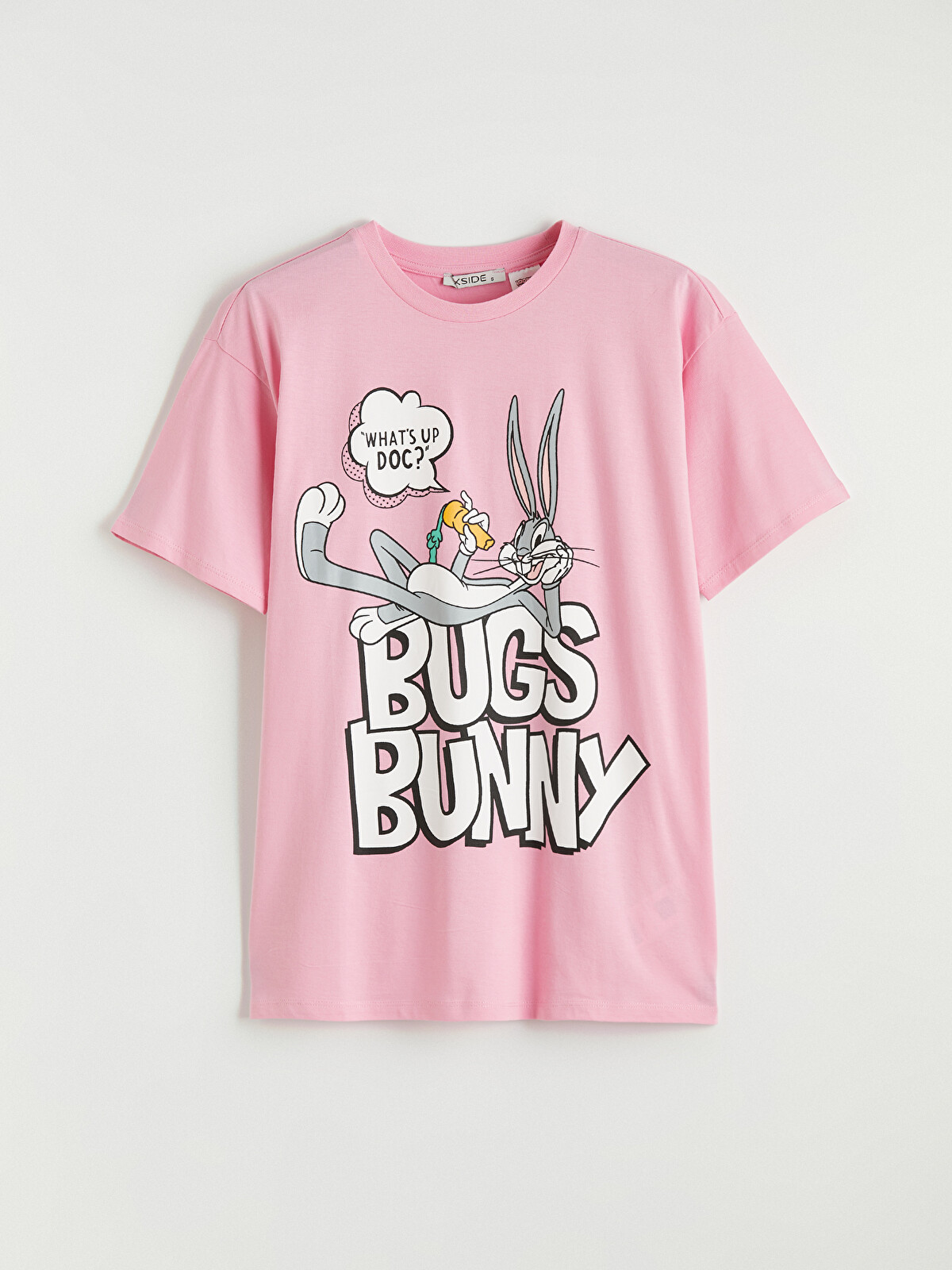XSIDE Crew Neck Bugs Bunny Printed Women's T-shirt - S6M103Z8-GA5