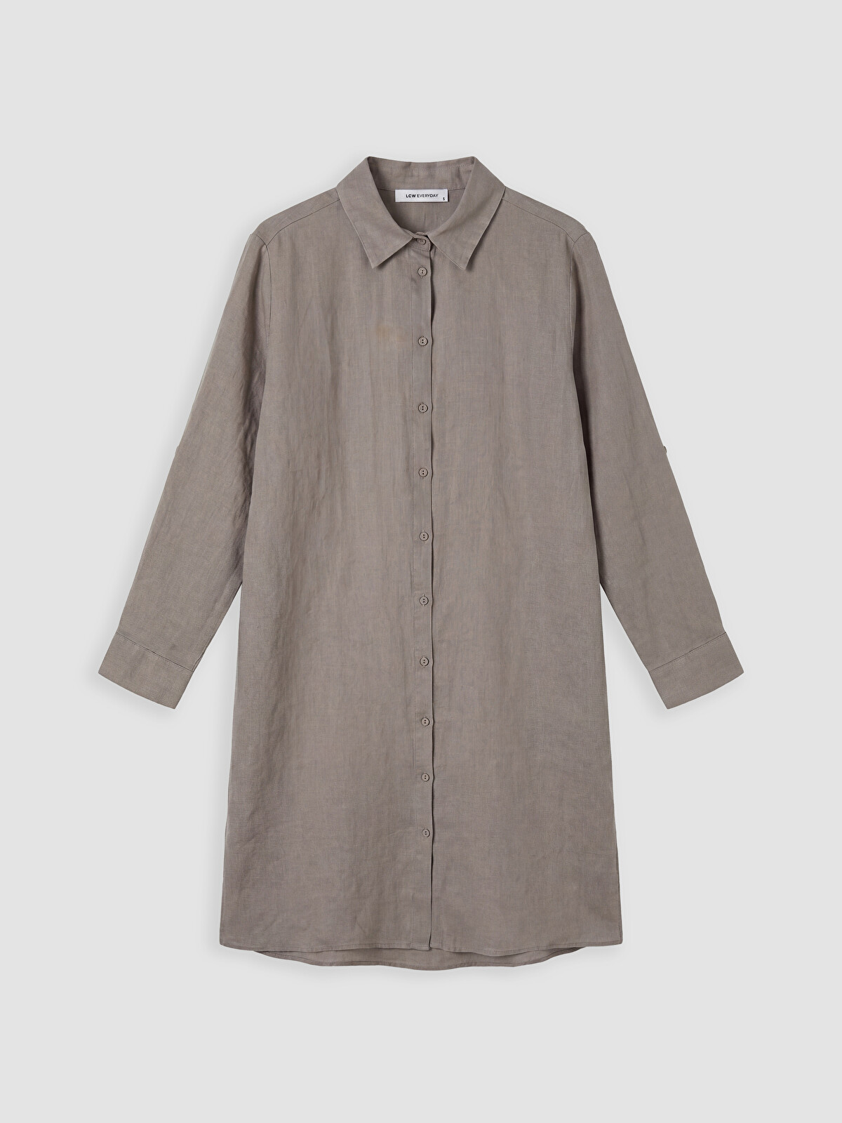 LCW EVERYDAY Tunikë këmishë oversize %100 lino për gra