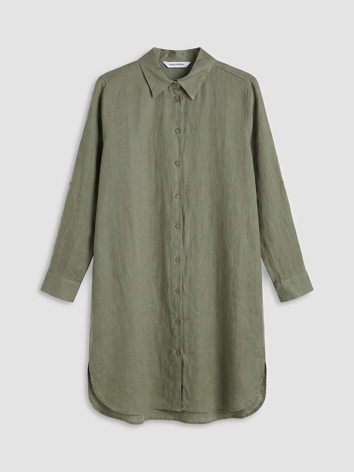 LCW EVERYDAY Tunikë këmishë oversize %100 lino për gra