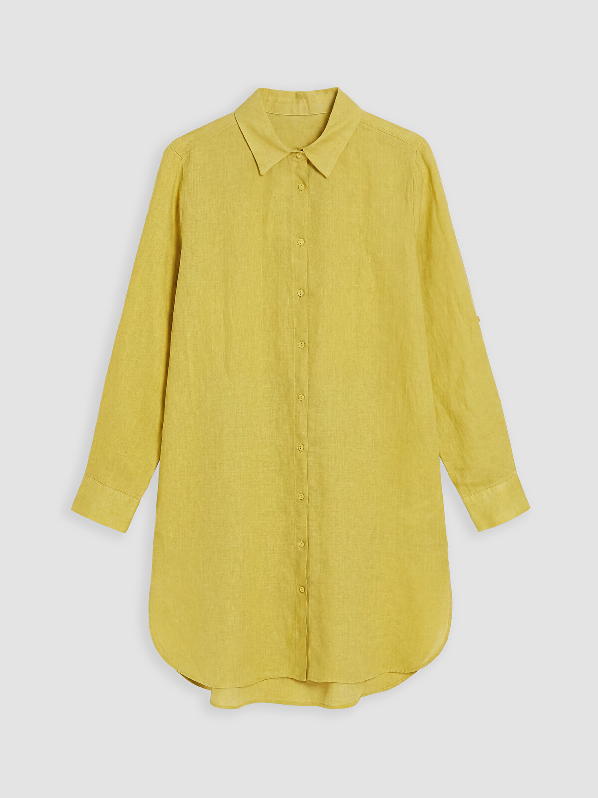 LCW EVERYDAY Tunikë këmishë oversize %100 lino për gra