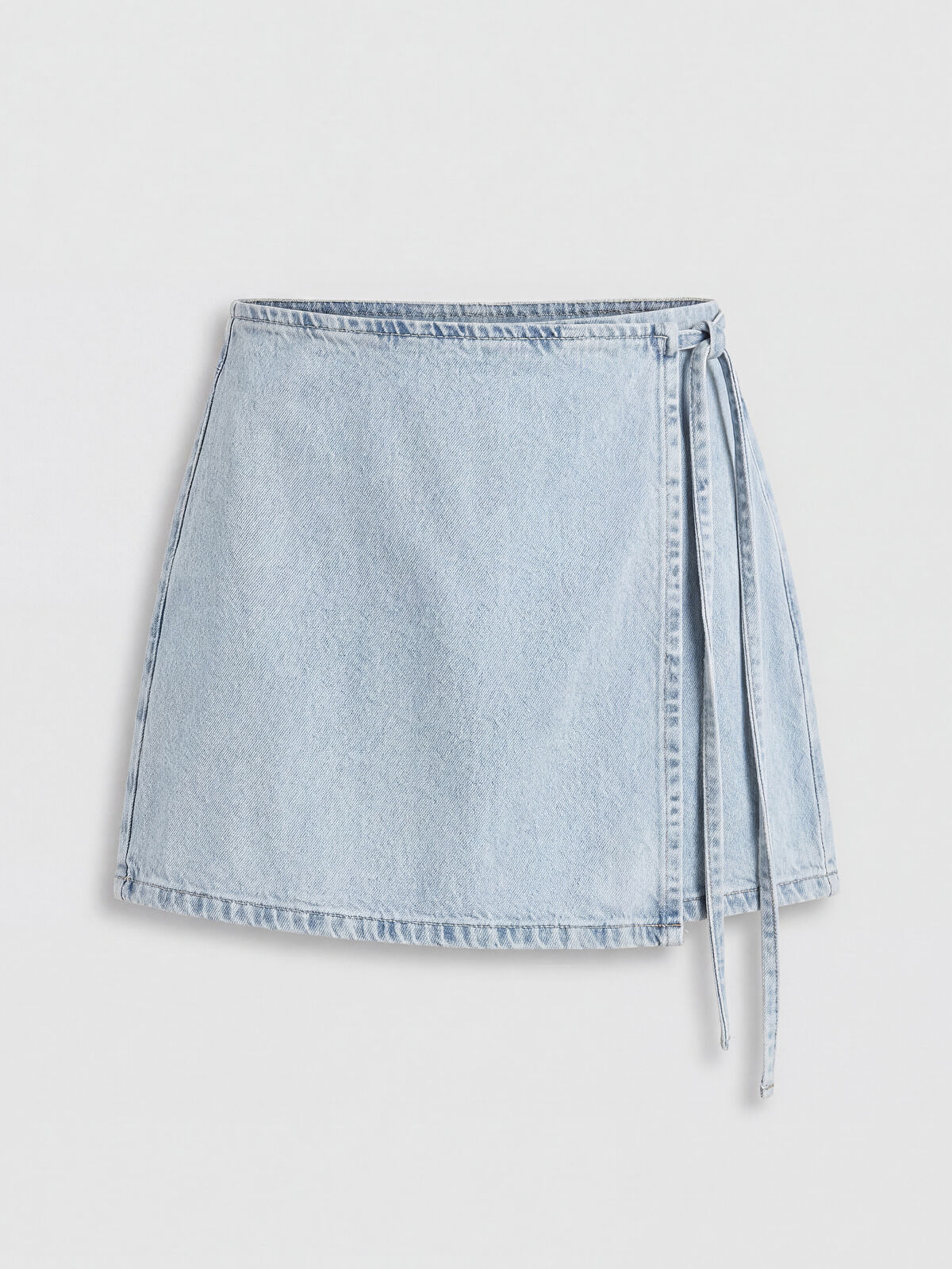 LCW Jeans Standart Fit Jean Şort Etek
