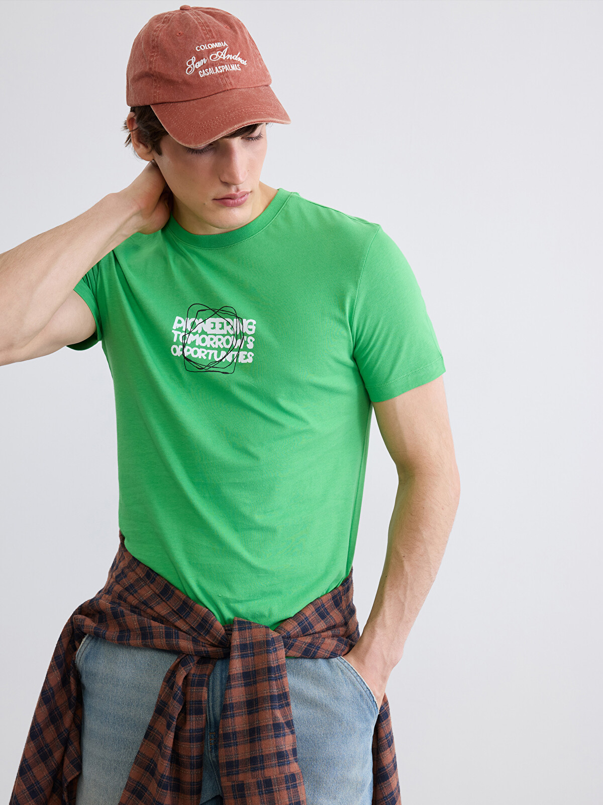 M!LK M!LKじゃん! TシャツWH FREE SIZE XSIDE Crew Neck Printed Jersey Men's T-shirt - S6ML46Z8-GKH | LC