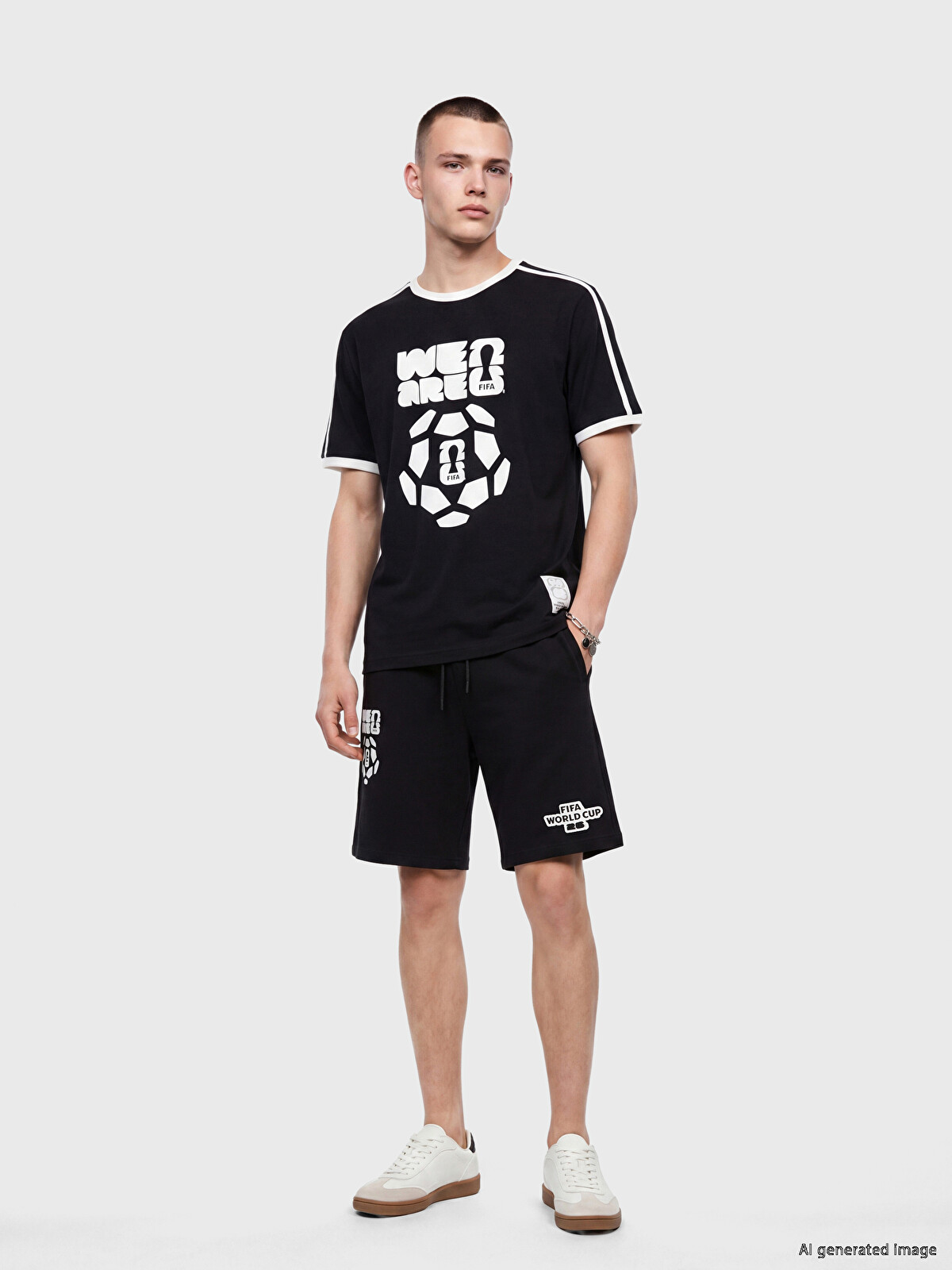 XSIDE Fifa 2026 World Cup Printed Men's Shorts - S6MQ85Z8-CVL | LC