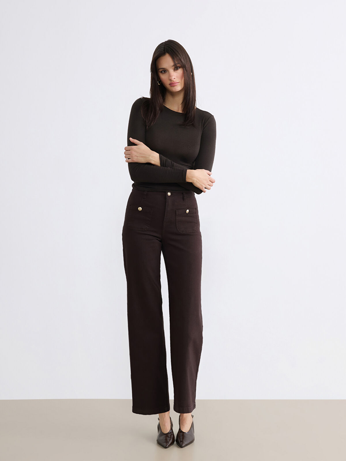 LCW Jeans Wideleg Kadın Jean Pantolon