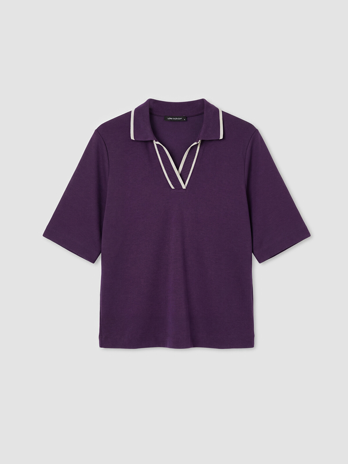 LCW EVERYDAY Polo Yaka Soft Touch Kadın Tişört