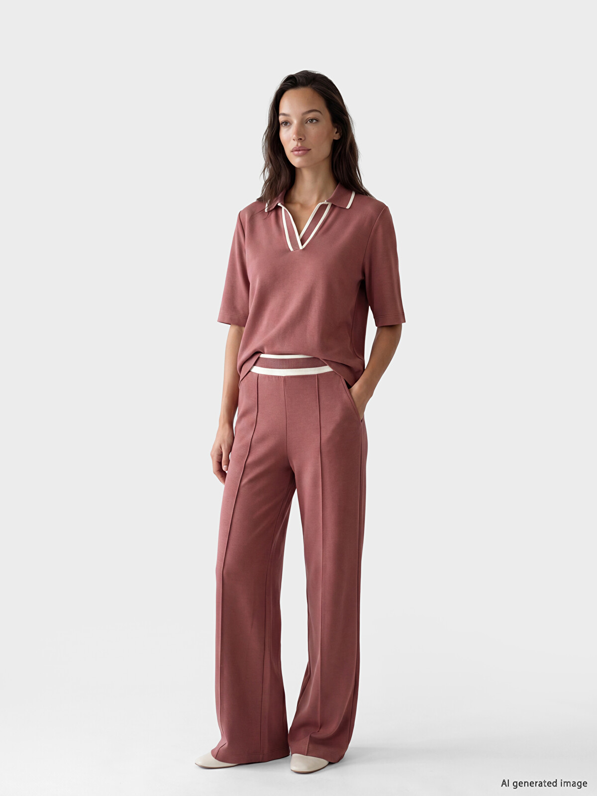 LCW EVERYDAY Beli Lastikli Soft Touch Kadın Eşofman Altı
