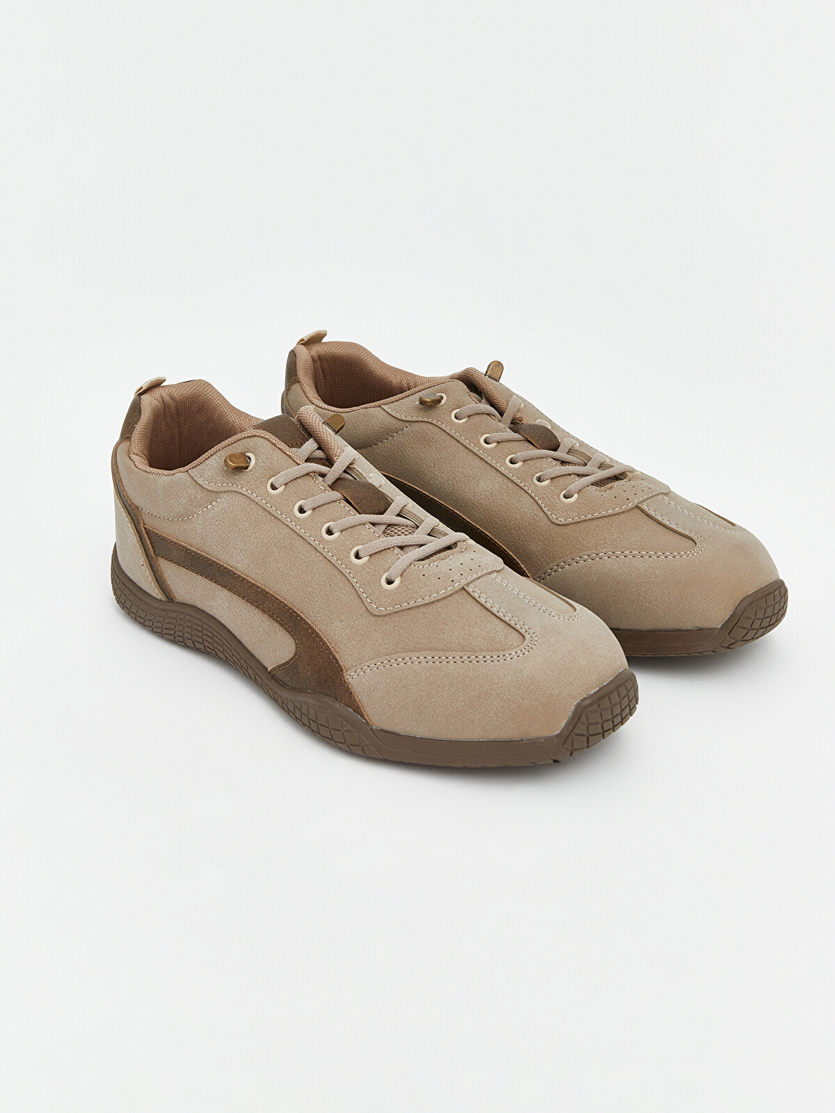 LCW STEPS Bej Bağcıklı Erkek Spor Ayakkabı - S6NE12Z8-DFV | LCW