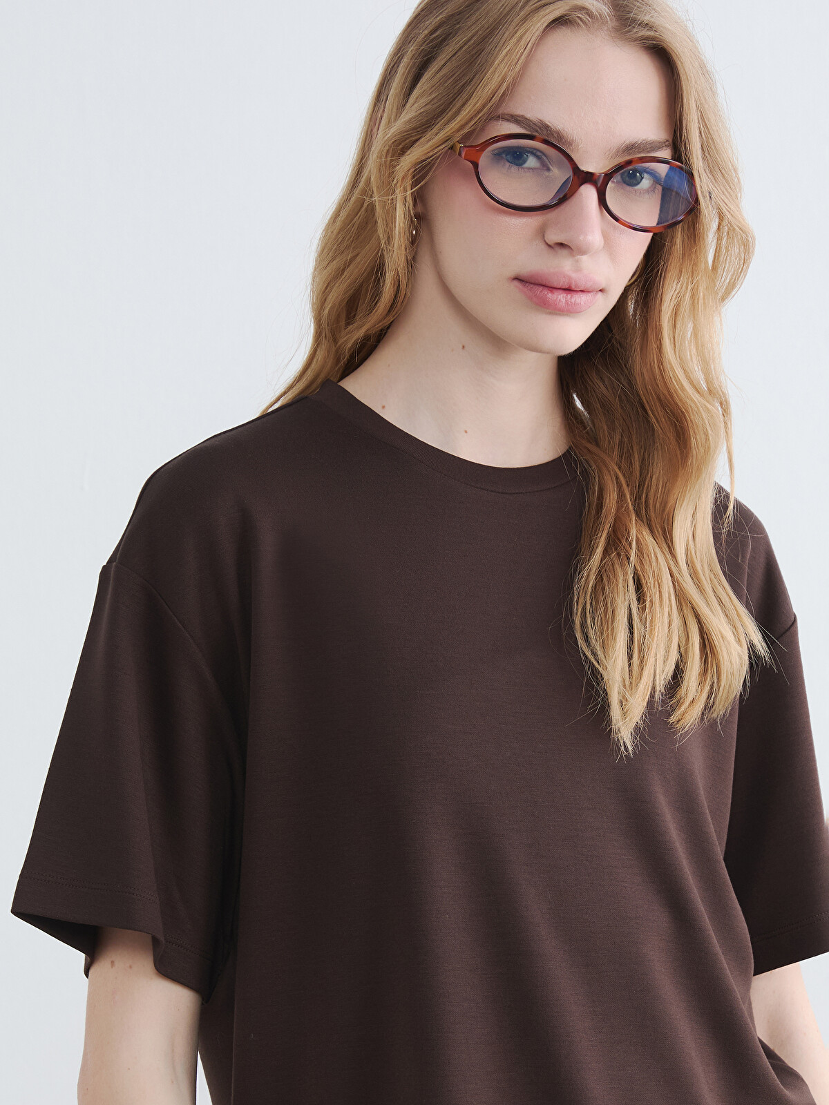 XSIDE Tricou Soft Touch pentru Femei - S6NE27Z8-ZP6 | LC Waikiki