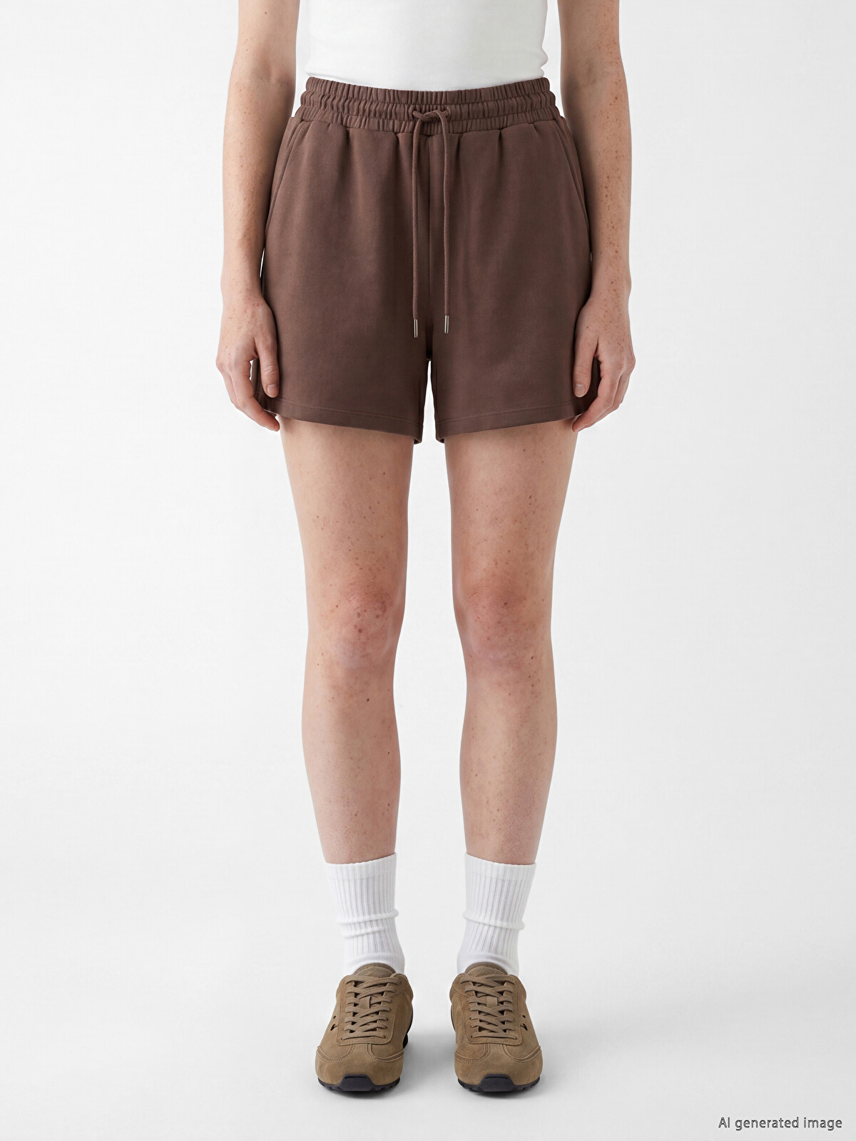 XSIDE Elastic Waist Soft Touch Women's Shorts - S6NE28Z8-ZP6 | LC