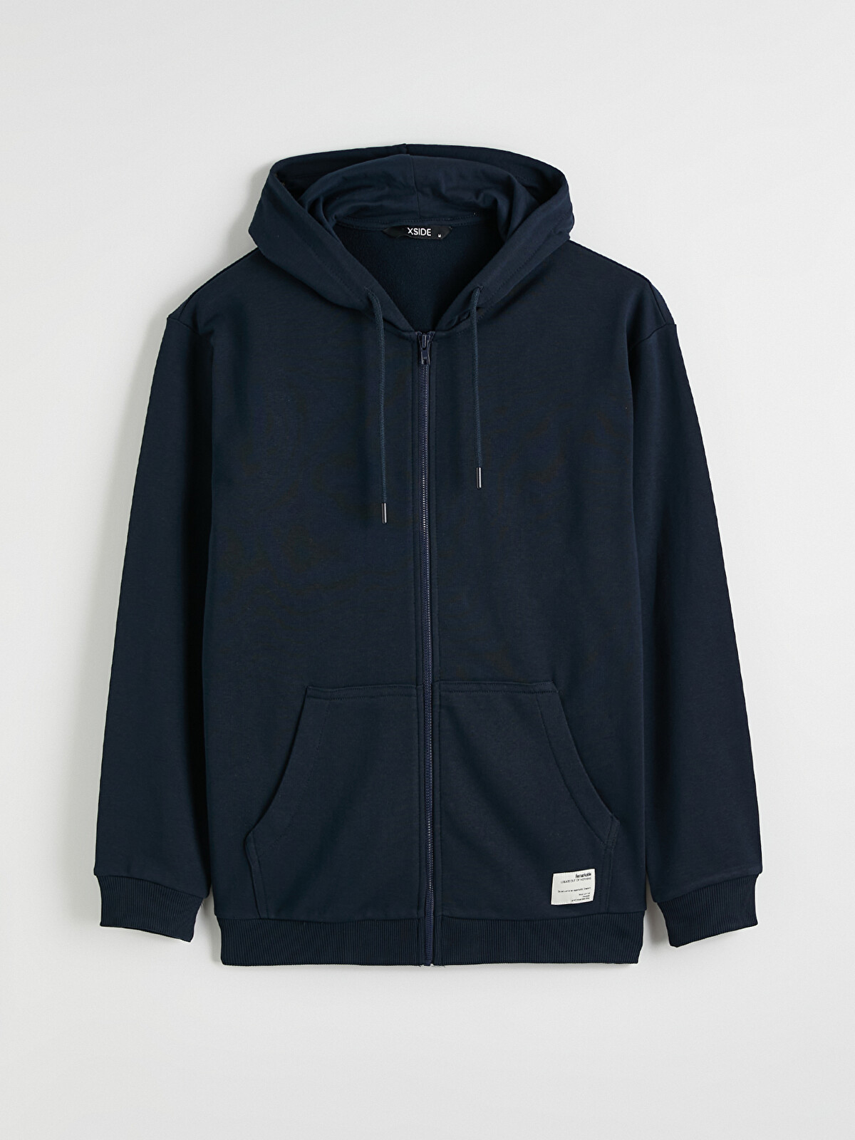 XSIDE Men's Hooded Zip-Up Sweatshirt - S6NT00Z8-RFD - LC Waikiki