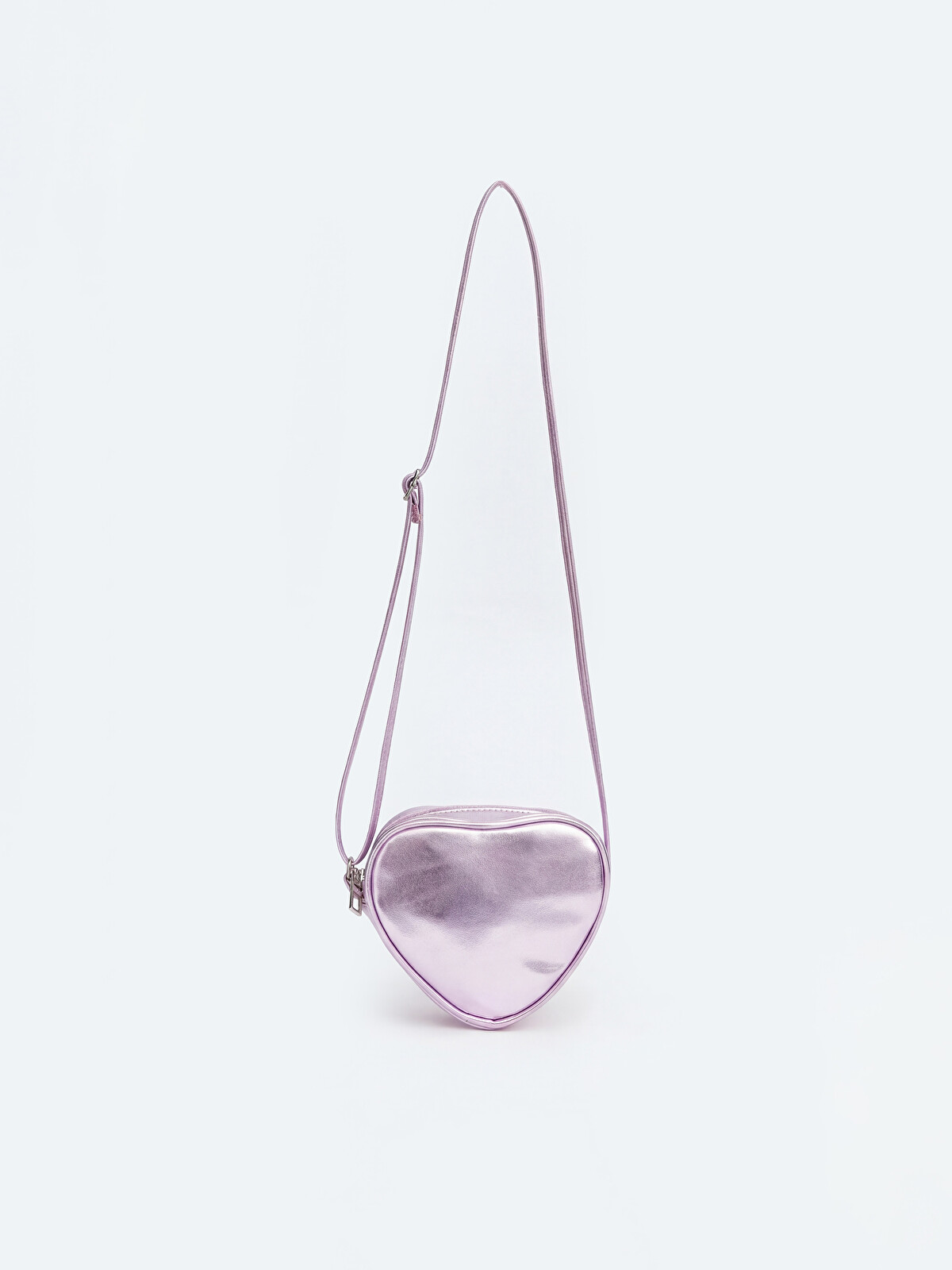 LCW ACCESSORIES Pembe Kalp Desenli Kız Çocuk Omuz Çantası
