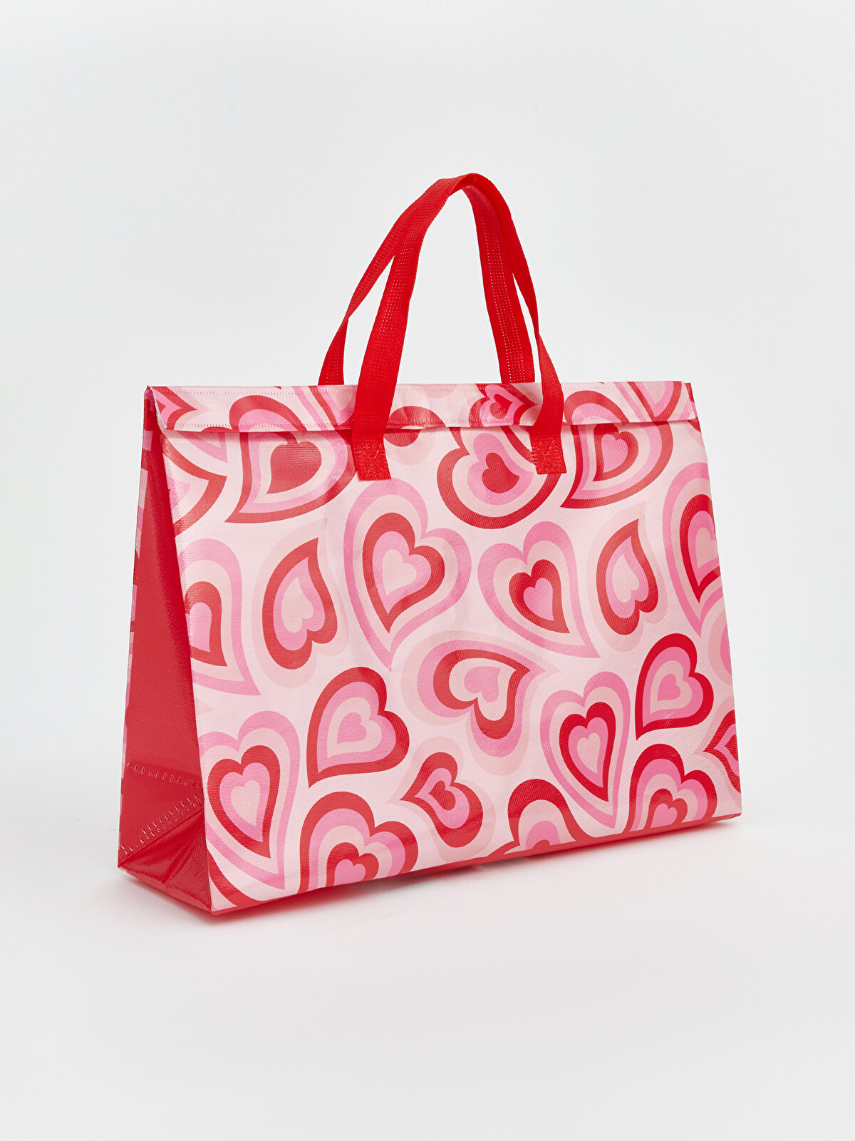 LCW JOY Heart Patterned Women's Beach Bag - S6OF32Z8-M0T | LC Waikiki