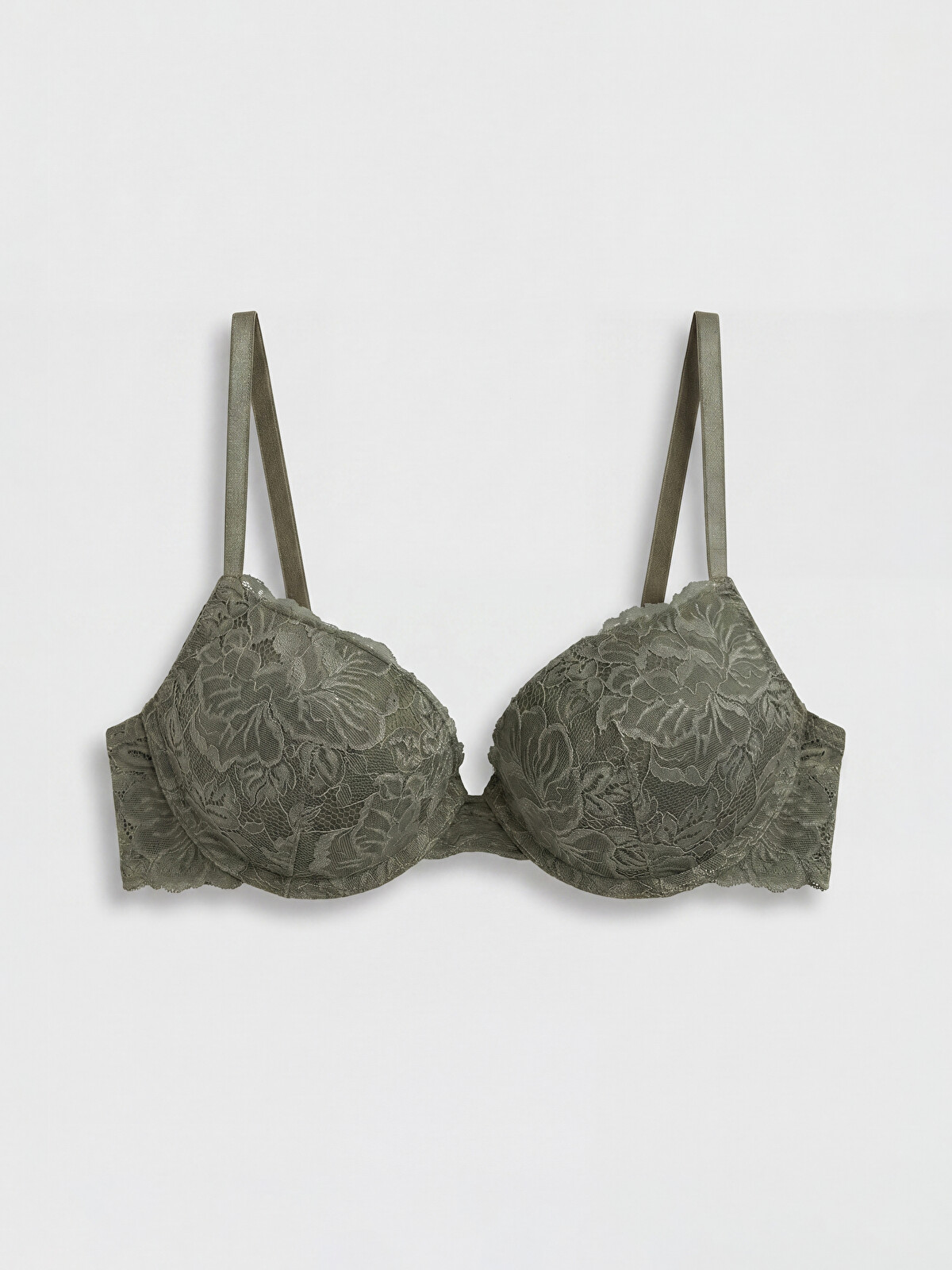 LCW DREAM Wired Padded Lace T-shirt Bra - S6OH84Z8-R1D | LC Waikiki