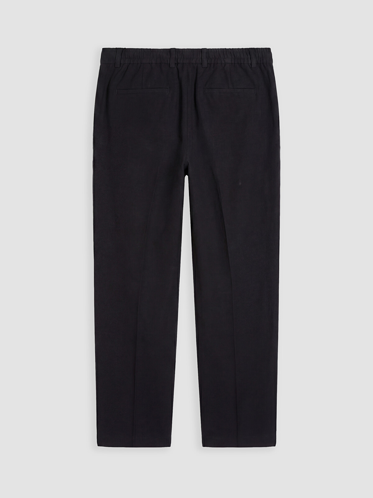 SOUTHBLUE Regular Fit Linen Blend Men's Pleated Trousers