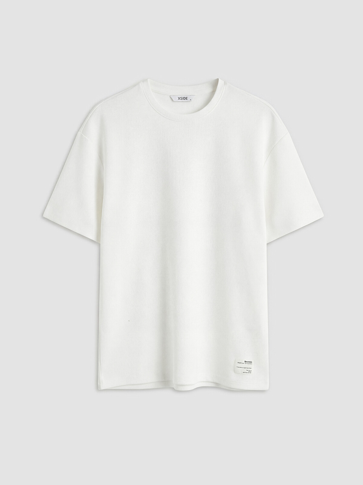 XSIDE Crew Neck Men's T-Shirt - S6A093Z8-R9J | LC Waikiki