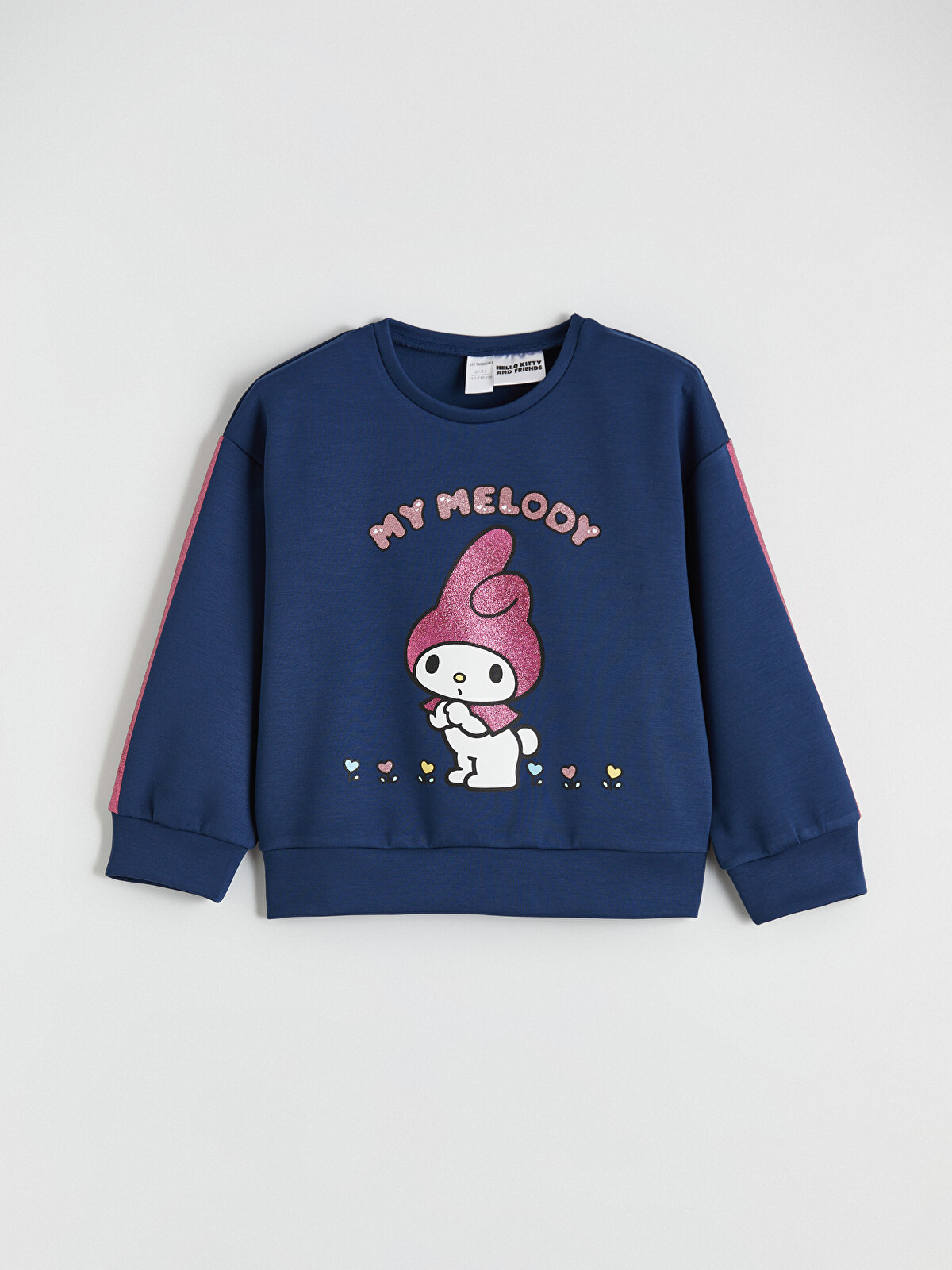 アイドル Cemsy.cust LCW baby İndigo Bisiklet Yaka My Melody Baskılı Kız Çocuk