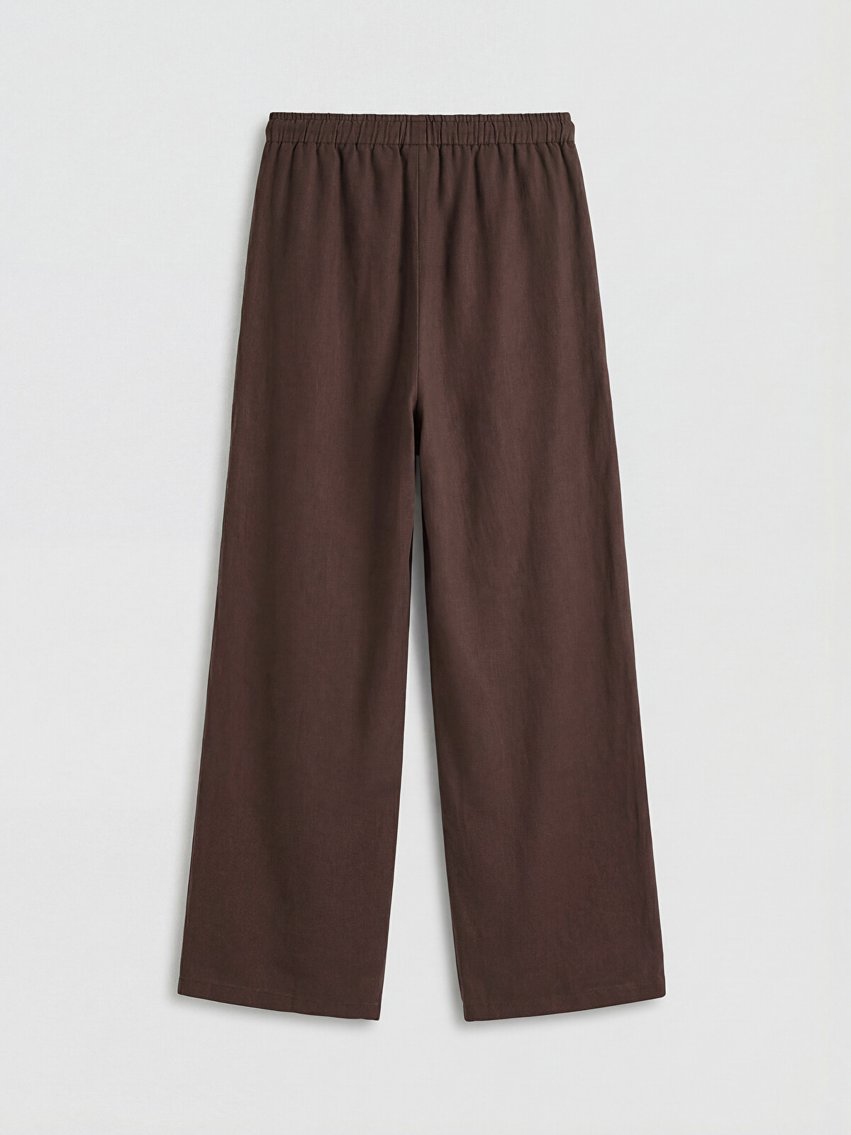 LCW Modest Elastic Waist Modal Blend Women's Trousers - S6F155Z8