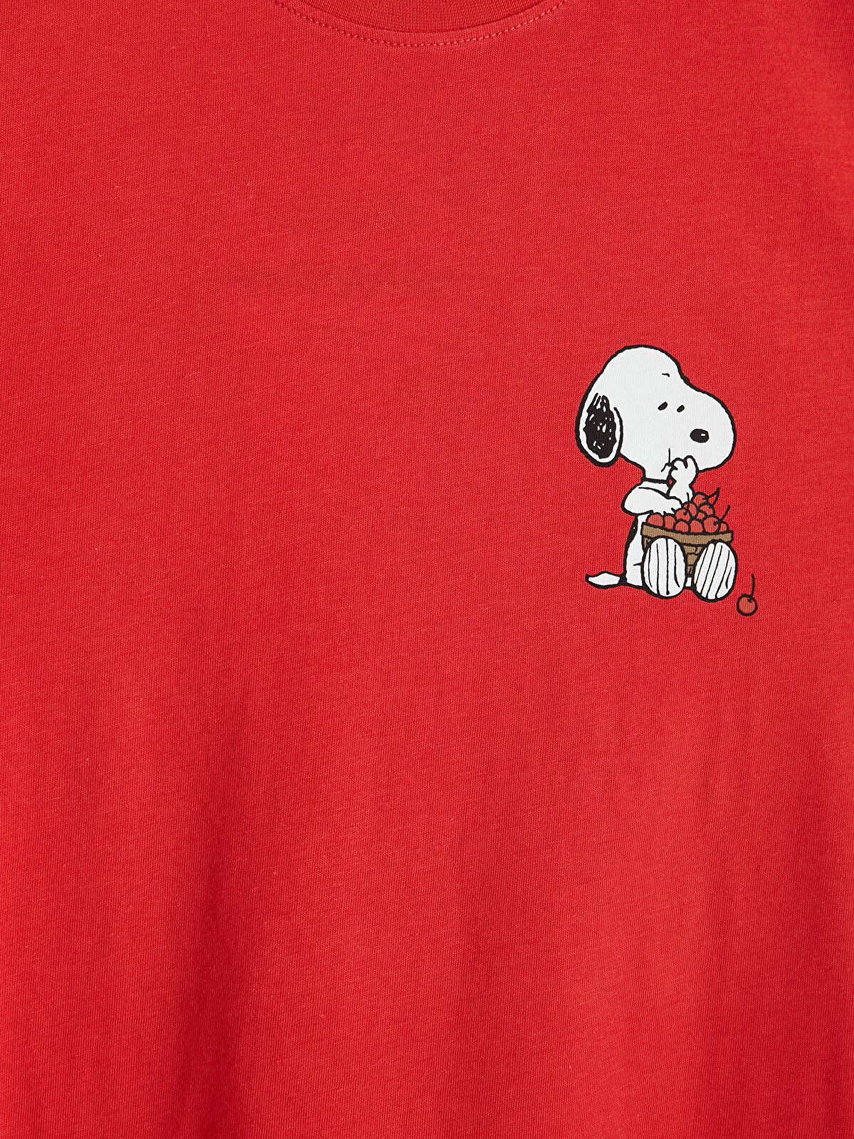 XSIDE Snoopy Printed 100% Cotton Women's T-shirt - S6C186Z8-VW8