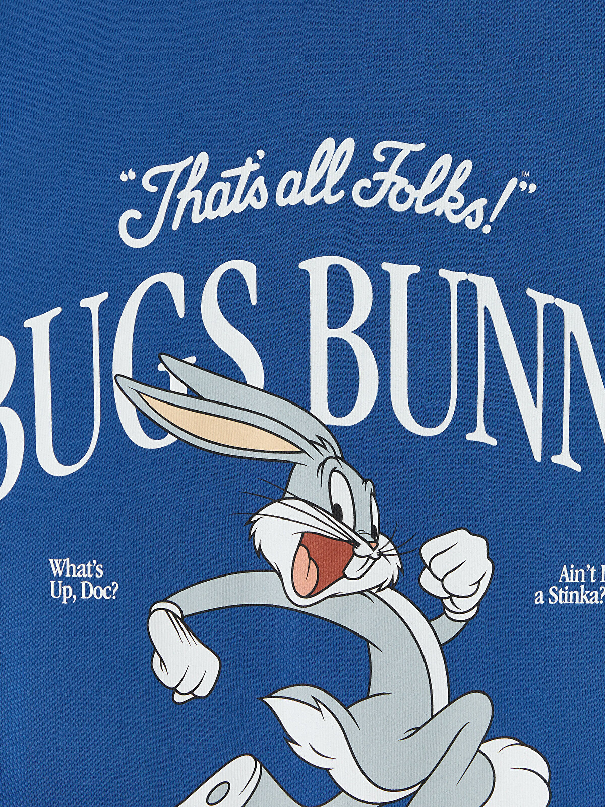 XSIDE Bugs Bunny Baskılı %100 Pamuklu Kadın Tişört - S6C188Z8-HLM