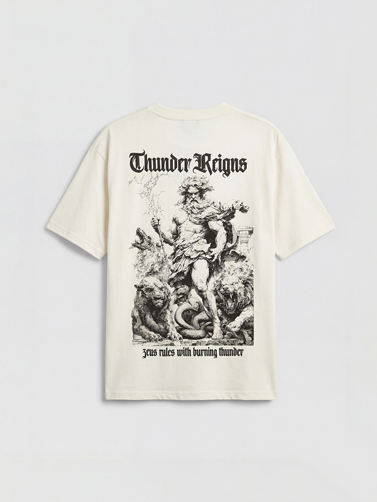 nee.tensai.band Tシャツ XL XSIDE Oversize Crew Neck Printed Men's T-shirt - S6E279Z8-FES | LC
