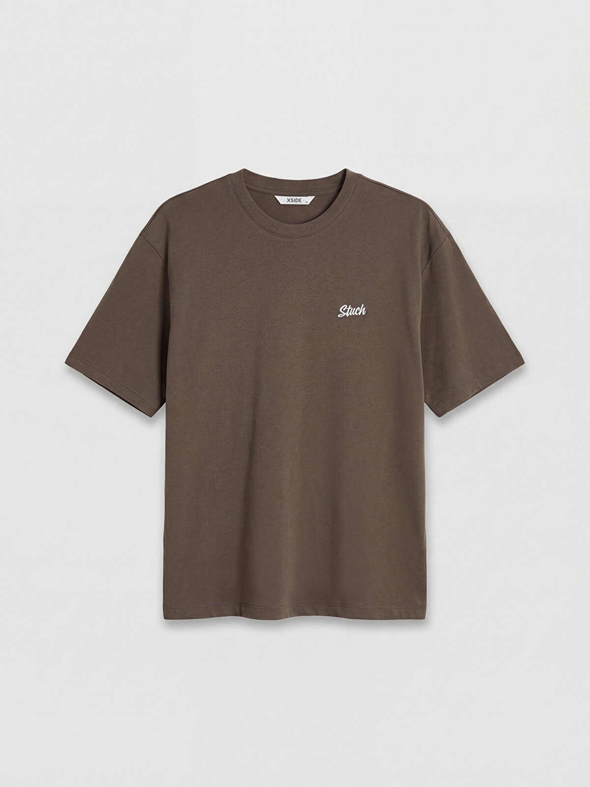 XSIDE Crew Neck Printed Men's T-shirt - S6E283Z8-J0V | LC Waikiki