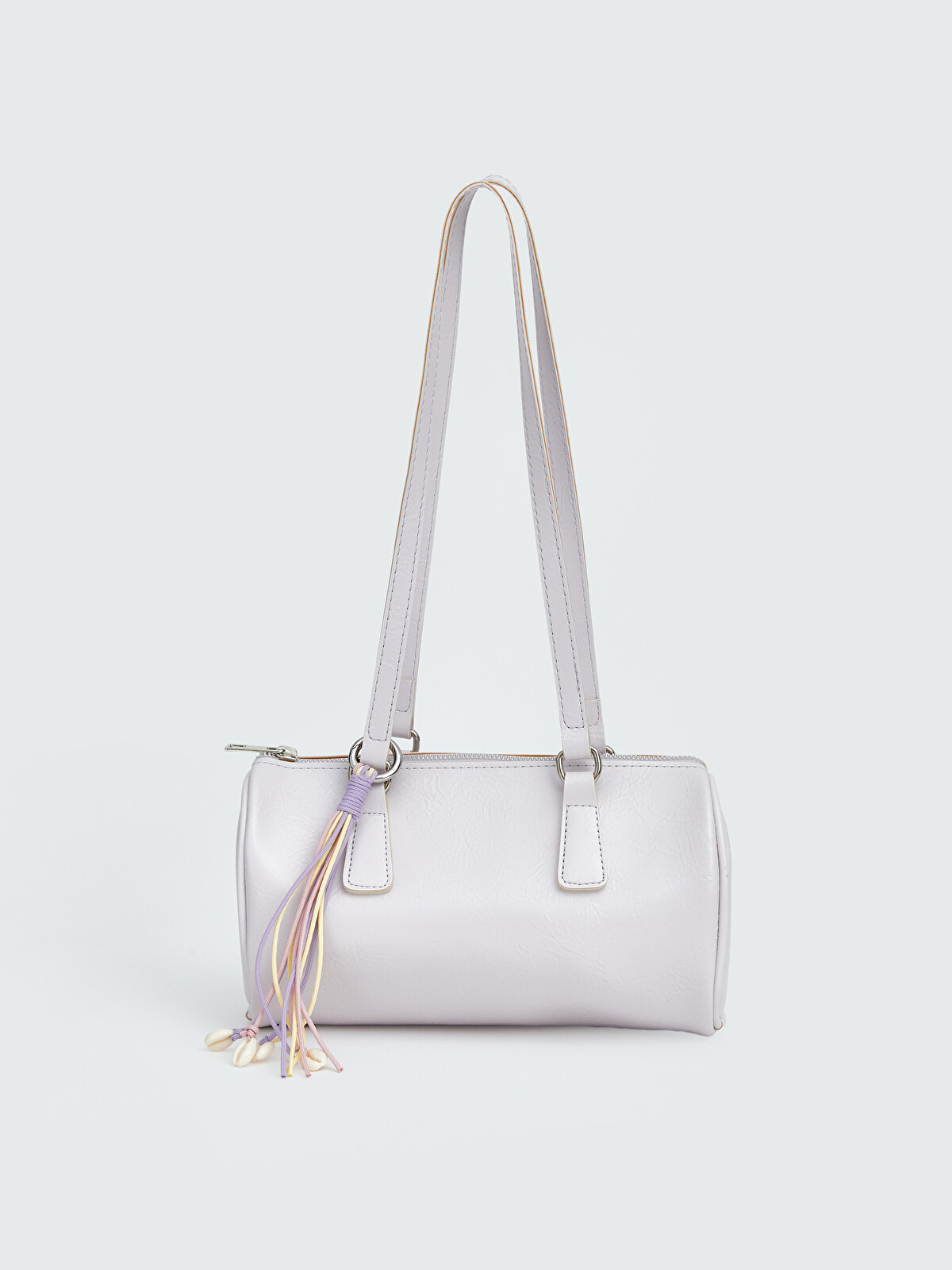 LCW ACCESSORIES Lila Deri Görünümlü Kadın Omuz Çantası - S6C541Z8