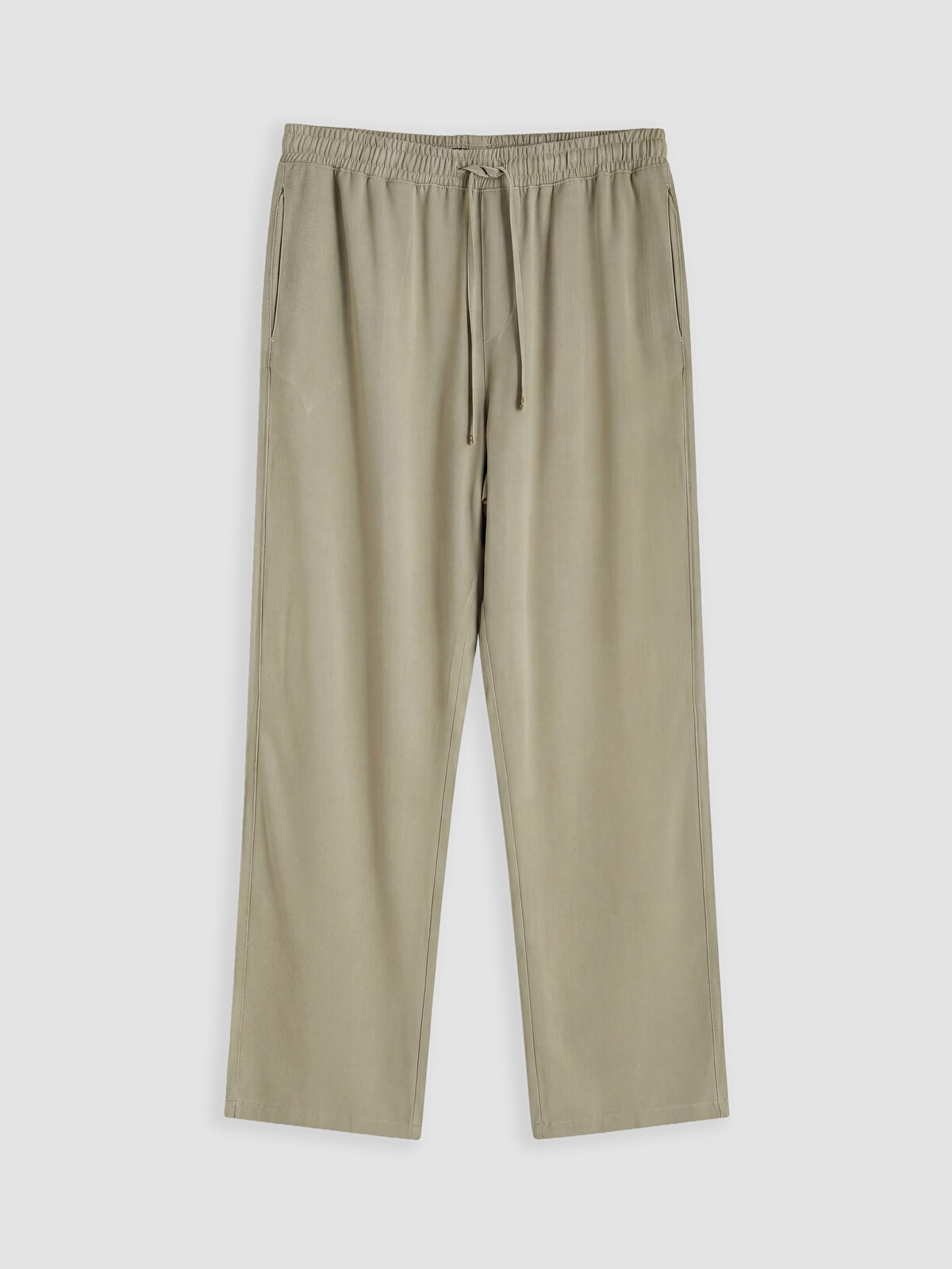 XSIDE Haki Relax Fit Gabardin Erkek Pantolon - S6B574Z8-J2L | LCW