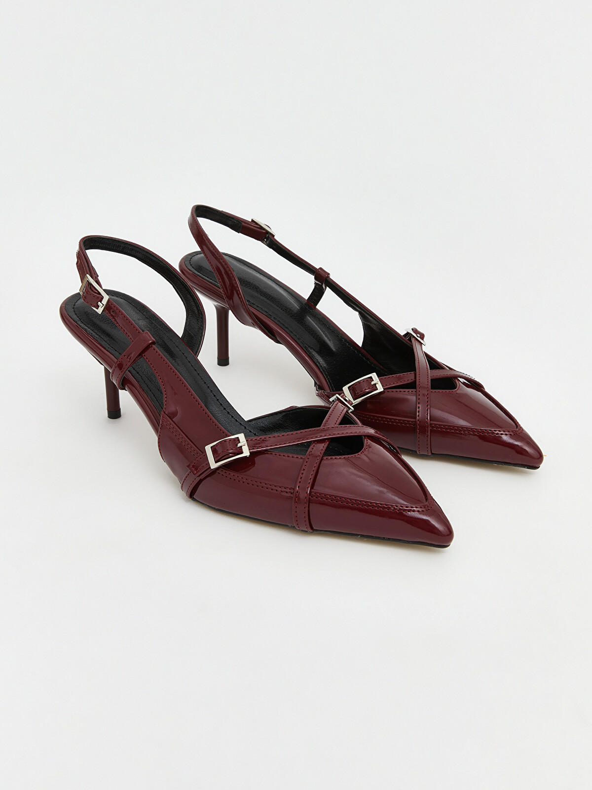 LCW STEPS Bordo İnce Topuk Kadın Topuklu Ayakkabı - S6A616Z8-CWK | LCW
