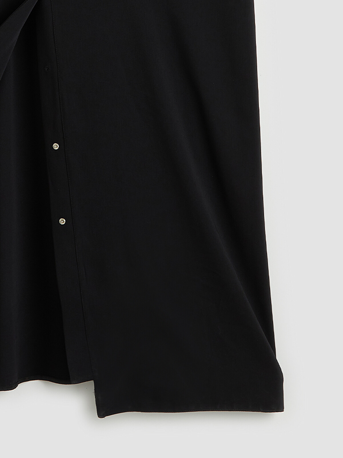 LCW Modest Crew Neck Oversize Crepe Women's Abaya - S6E689Z8-ZR1