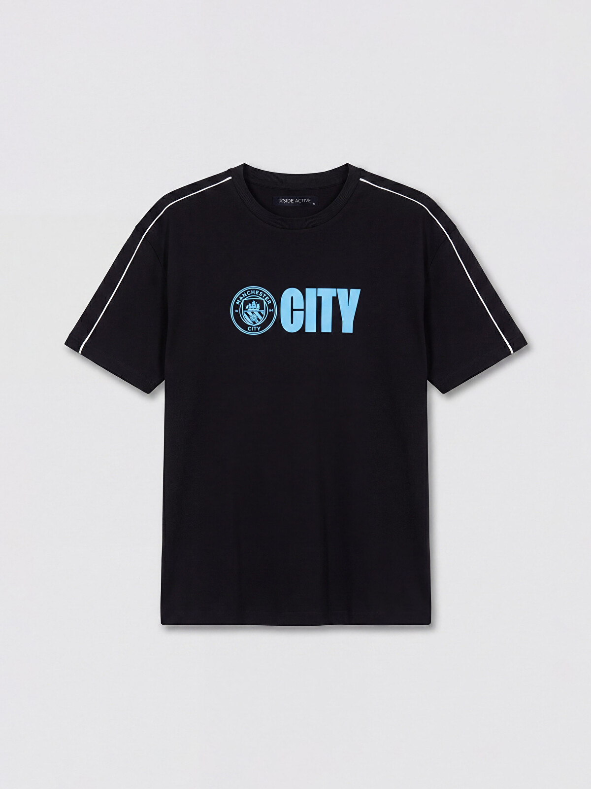 XSIDE ACTIVE Bisiklet Yaka Manchester City Baskılı Erkek Spor