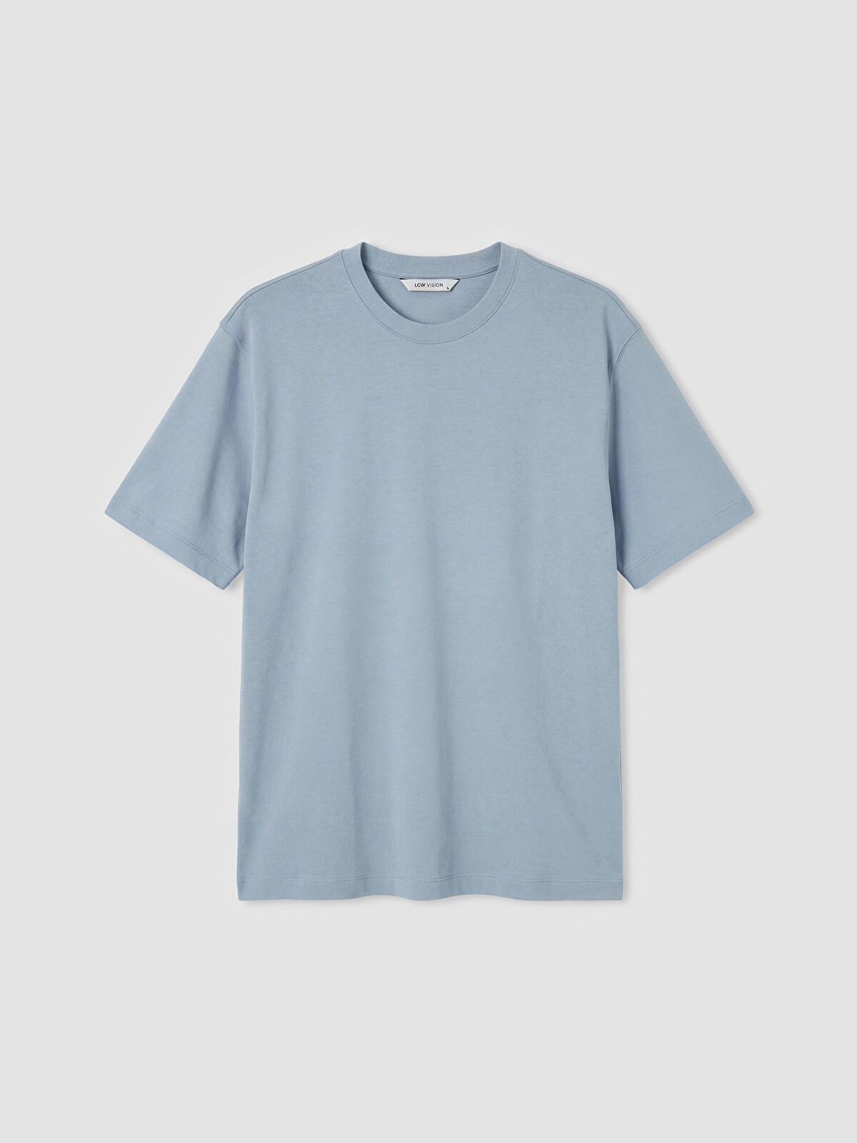 LCW Vision Regular Fit Kalın Kumaş Tişört /03