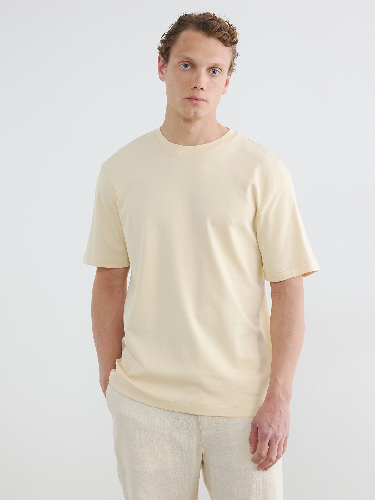 LCW Vision Regular Fit Thick Fabric T-shirt /03
