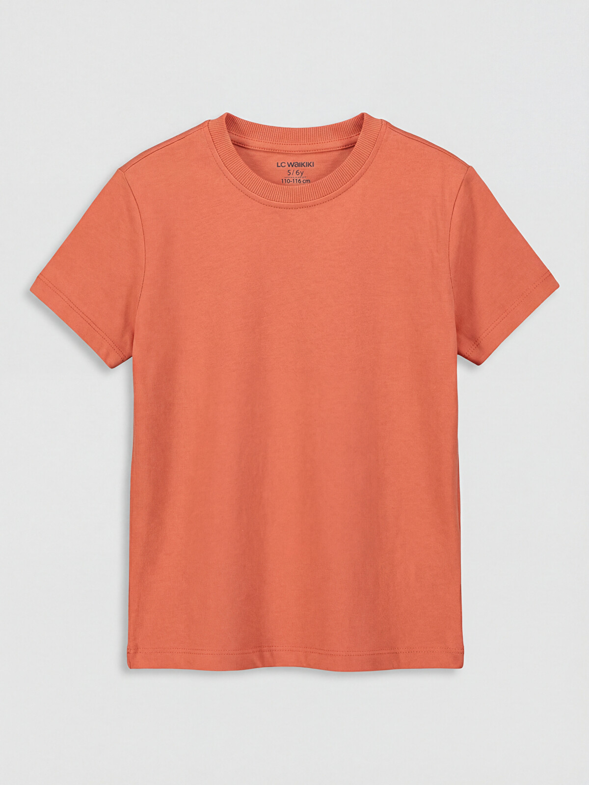 LCW Kids Bisiklet Yaka Erkek Çocuk Tişört 3'lü - S6A923Z1-GX7 | LC