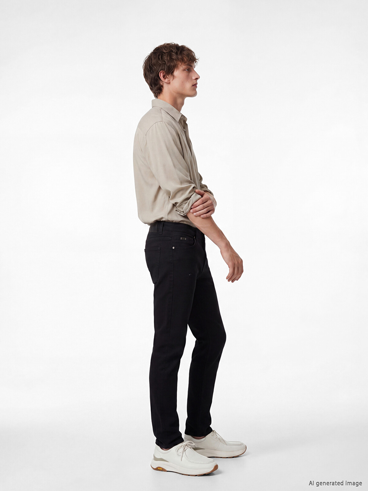 LCW Jeans Siyah 760 Skinny Fit Erkek Jean Pantolon - S6P353Z8-326