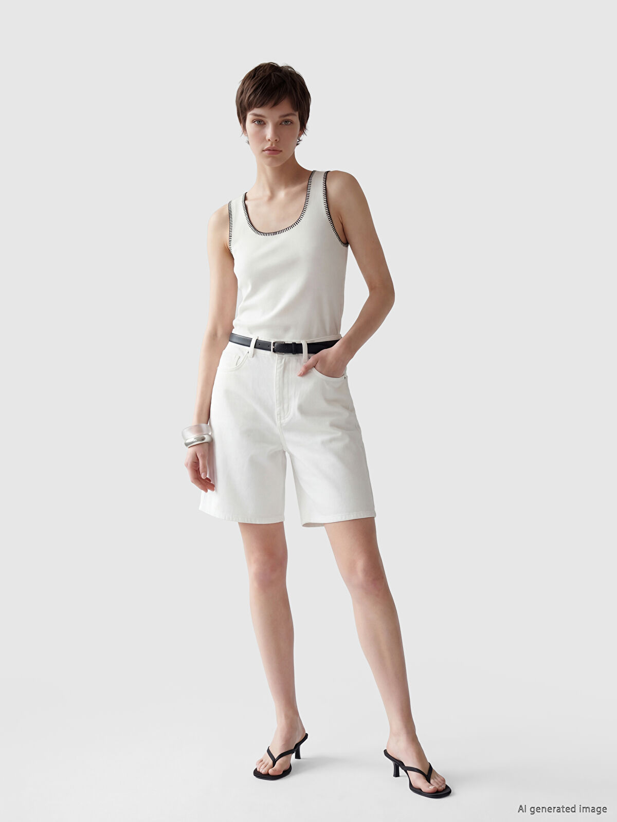 Soulife Regular Fit Kadın Jean Şort